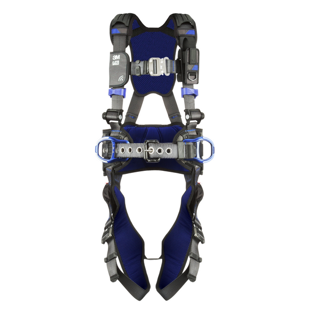 3M DBI-SALA ExoFit X300 Comfort Oil and Gas Climbing/Suspension Safety Harness with Seat Sling - Large - 1114251