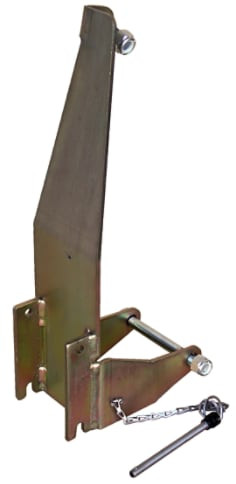 3M Self-Retracting Lifeline Retrieval Mounting Bracket - Zinc Plated Steel - 130 ft - 3401140