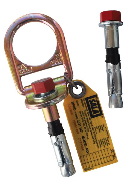 3M DBI-SALA D-ring Bolt Anchor For Concrete - 1 Extra Bolts - Fits 11/16 in - 18 mm or 3/4 in Hole - 2104563