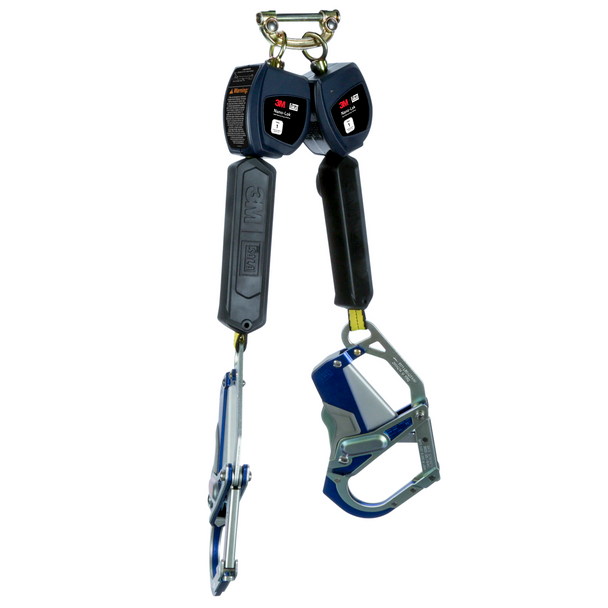 3M DBI-SALA Nano-Lok Personal Twin-Leg Self Retracting Lifeline - Web comfort Grip - 6 ft. - Class 1 - ANSI - 3100554