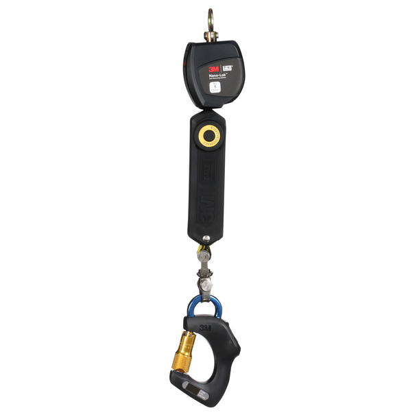 3M DBI-SALA Nano-Lok Connected Carabiner Self-Retracting Lifeline - Web - ANSI - 6 ft - 2000044