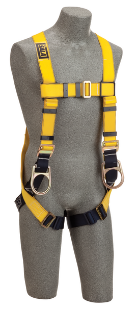 3M DBI-SALA Delta Construction Positioning Safety Harness with Belt Loops - 2X - 1101461