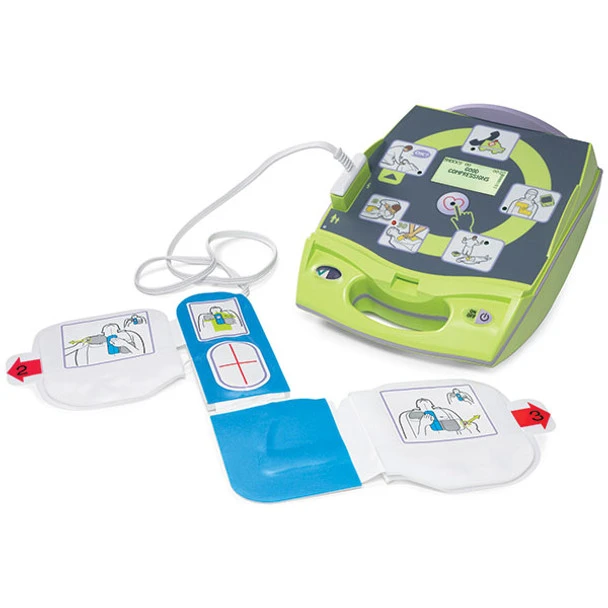 ZOLL Fully Automatic AED with AED PASS Cover + Text & Voice Prompts