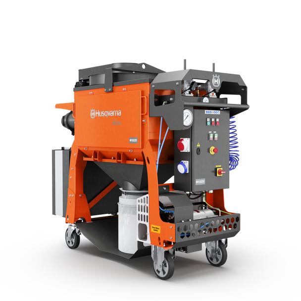 Husqvarna Blastrac DC 655 Dust Collector - 60 Hz HEPA LONGOPAC US - 970685206