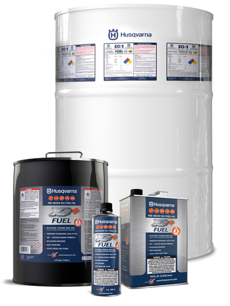 Husqvarna 2-stroke pre-mixed fuel + oil  Pre-Mix 5Gal 50:1 DS - 540237401