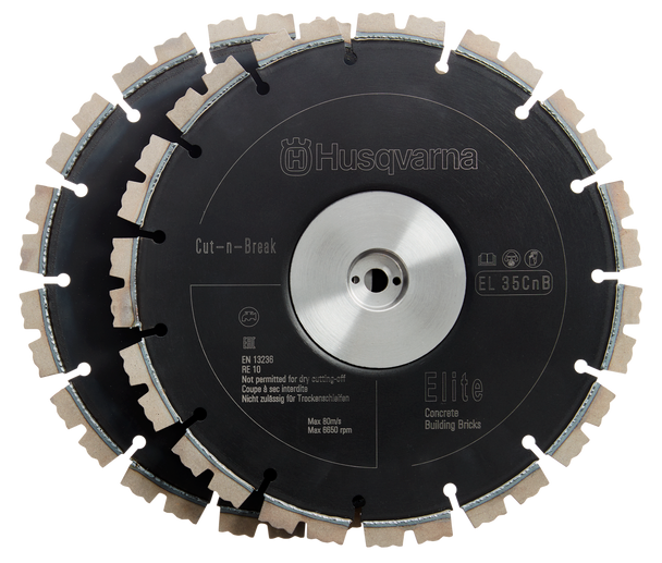 Husqvarna El 35 CNB El35CNB Blades Set 230-30 (Set Of 2) - Wet - 597808001