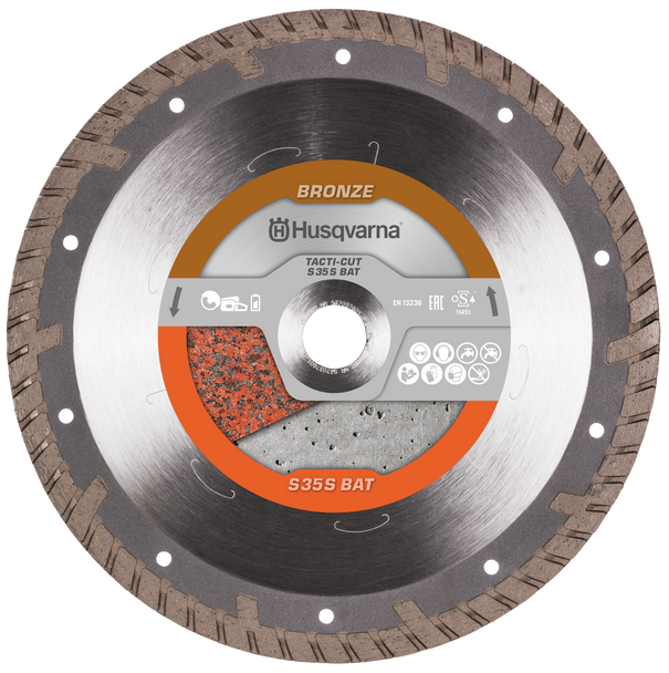 Husqvarna TACTI-CUT S35S BATTERY - Dry - 596520301