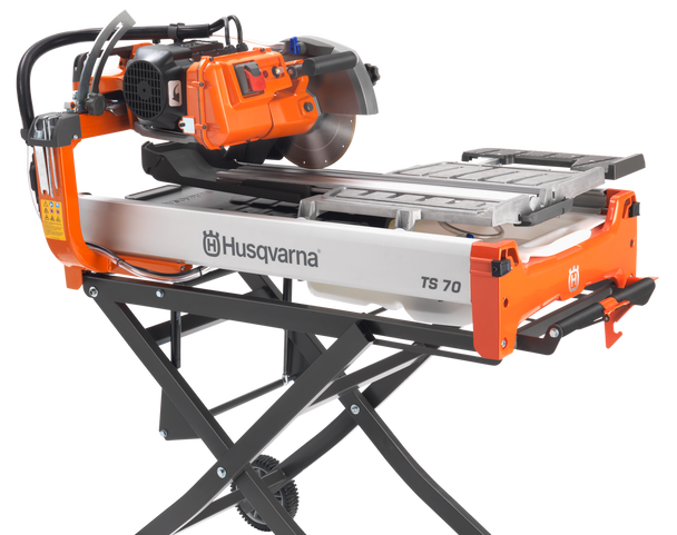 Husqvarna Tile Saw Ts 70 1.5 Hp - 100-120 V 10" 1-Phase 60 Hz - 967318101