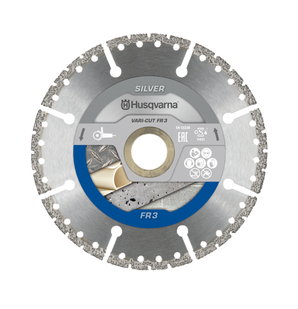 Husqvarna Vari-Cut FR3 Dri Disc 4 080 7/8-5/8B - Wet/Dry - 542773402