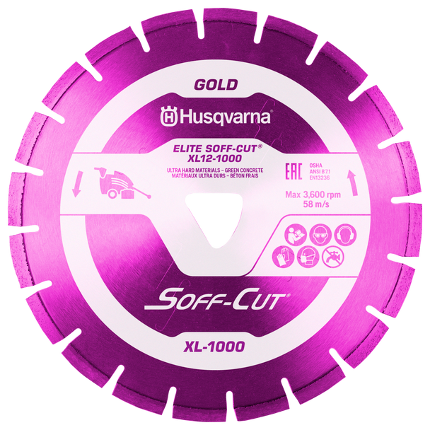 Husqvarna ELITE SOFF-CUT XL 1000 XL8-1000 Blade/Skid Plate - 542756137