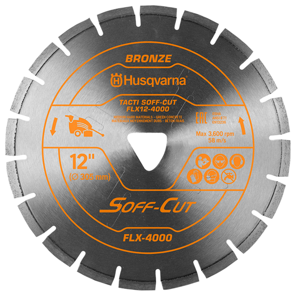 Husqvarna TACTI SOFF-CUT FLX-4000 FLX8-4000 Blade/Skid Plate - 575383228