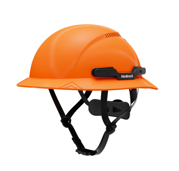 Hardknock Resolve - Full Brim - Class C - Type 2 Safety Helmet - Vented - Orange - 100-0-840 