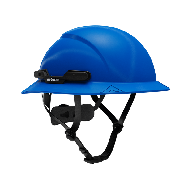 Hardknock Resolve - Full Brim - Class G,C,E - Type 2 Safety Helmet - Non-Vented - Blue - 105-0-460