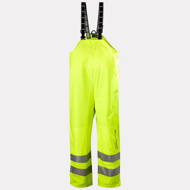 Helly Hansen Workwear Alta Hi Vis Waterproof Rain Bib Pants - 70570
