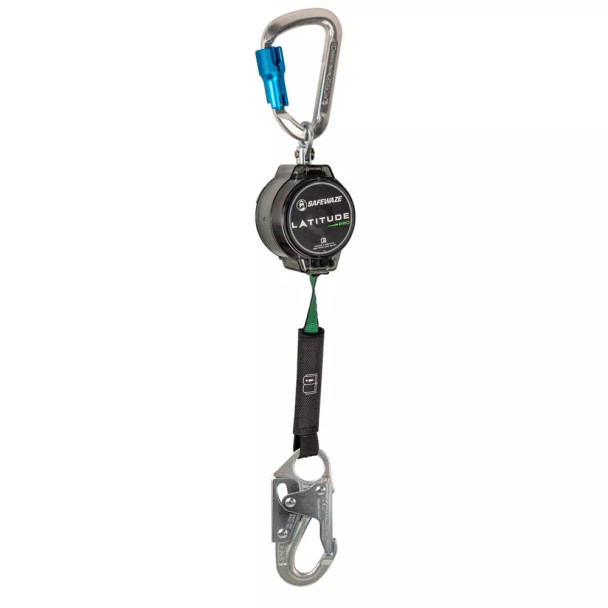 Safewaze Latitude Pro 7' Single Web SRL: Alu Carabiner, Snap Hook - 018-5012