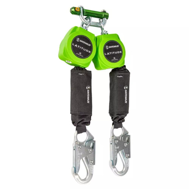 Safewaze Latitude 6' Dual Web SRL: 9013 BWB, Snap Hooks - 019-5052