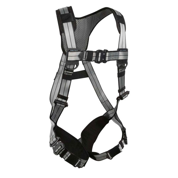 Safewaze PRO+ Slate Harness: Alu 1D, Alu QC Chest/Legs (XL) - 020-1224