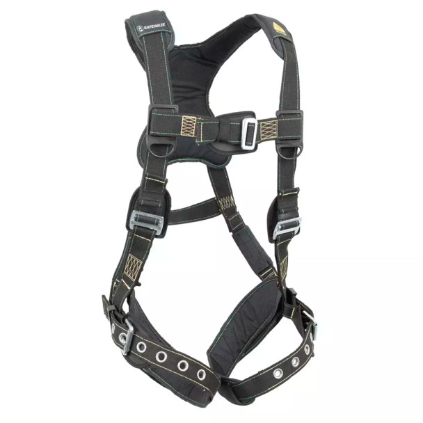 Safewaze Arc Flash Harness: 1D, MB Chest, TB Legs (L) - 020-1355