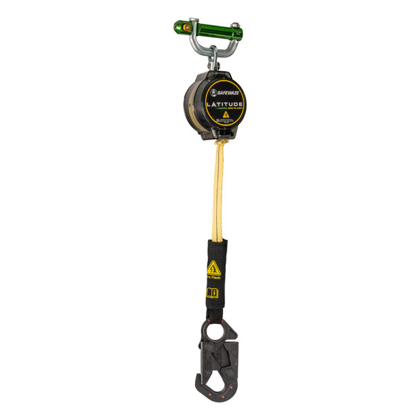 Safewaze Latitude Pro Arc Flash 7' Single Web SRL: 9013 BWB, Dielectric Snap Hook - 020-5208