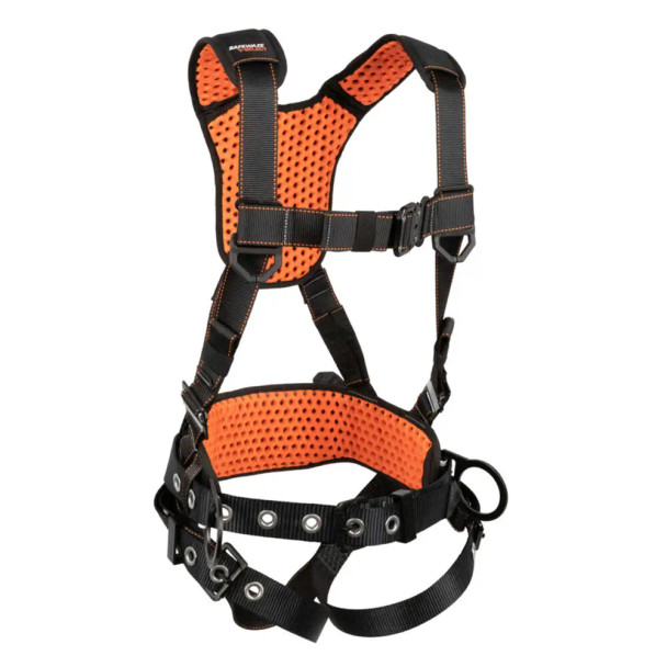 Safewaze V-Select Construction Harness: 3D, QC Chest, TB Legs (XS/S) - 021-1726