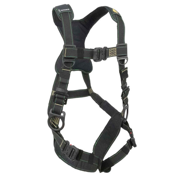 Safewaze Arc Flash Harness: DE 3D, DE QC Chest/Legs (2X) - 022-1019