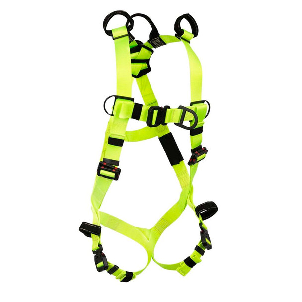 Safewaze Arc Flash Retrieval Harness: SL 3D, SL Shoulder D's, DE QC Chest, DE FD, DE QC Legs (S/M) - 024-1538