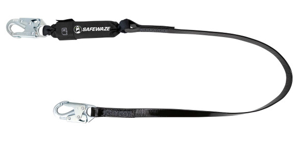 Safewaze PRO-Shield 6' Energy Absorbing Lanyard: Snap Hook - 024-2136