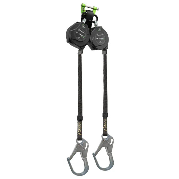 Safewaze Latitude Edge 11' Dual Web SRL: Rebar Hooks - 024-5392