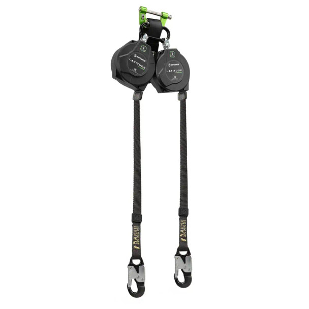 Safewaze Latitude Edge 11' Dual Web SRL: Alu Snap Hooks - 024-5393