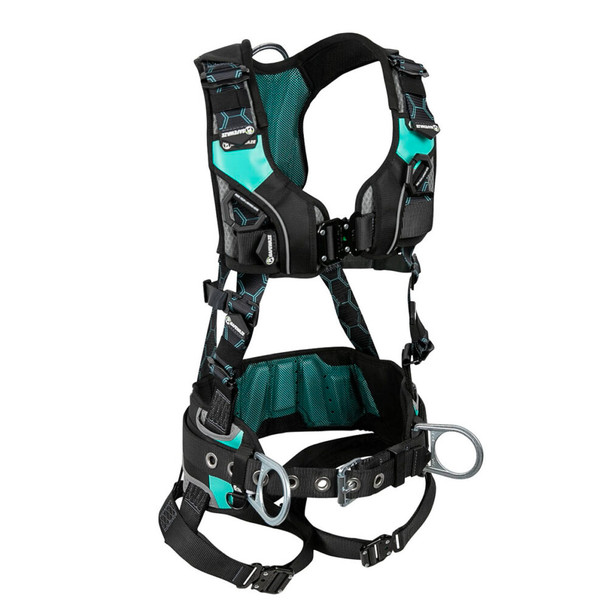 Safewaze Contour Construction Harness: 3D, QC Chest/Legs (L) - 025-1651
