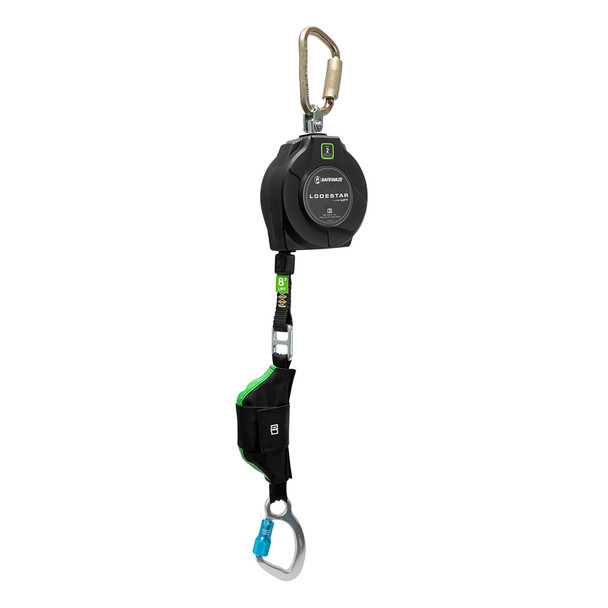 Safewaze Lodestar Lift 8' Single Web SRL: Alu Carabiner - 025-5523