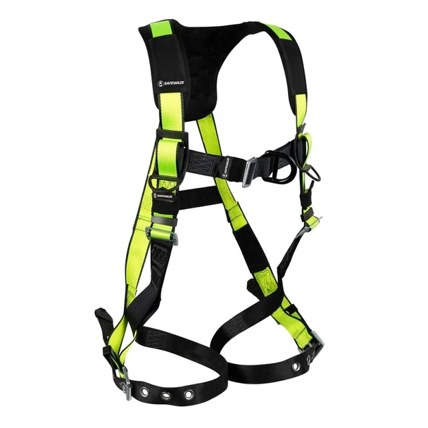 Safewaze PRO Harness: 1D, MB Chest, FD, TB Legs (2X) - FS185-FD-2X