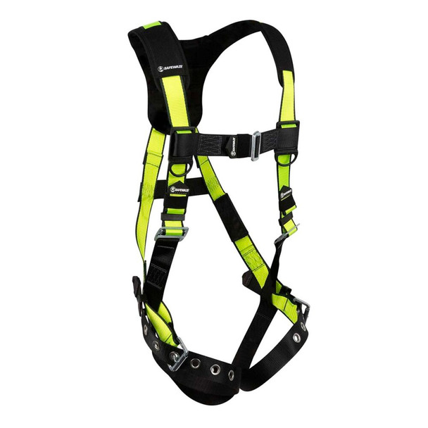 Safewaze PRO Harness: 1D, MB Chest, TB Legs (L/XL) - FS185-L/XL