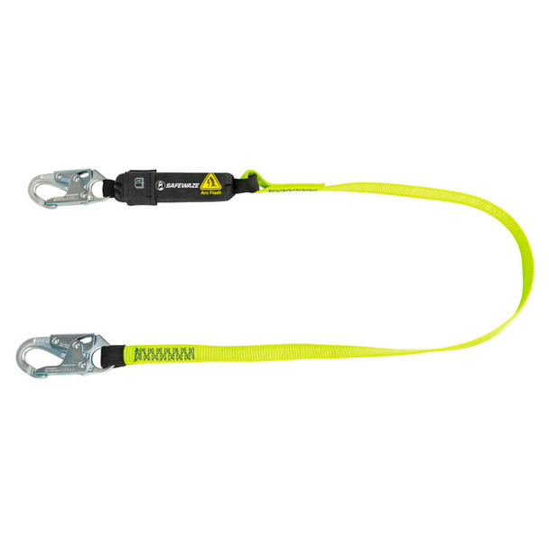 Safewaze Arc Flash 6' Energy Absorbing Lanyard: Snap Hook - FS560-AF
