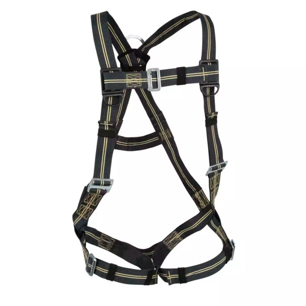 Safewaze Welding Harness: 1D, Aramid Web, MB Chest, MB Legs (2X) - FS77325-FR-2X
