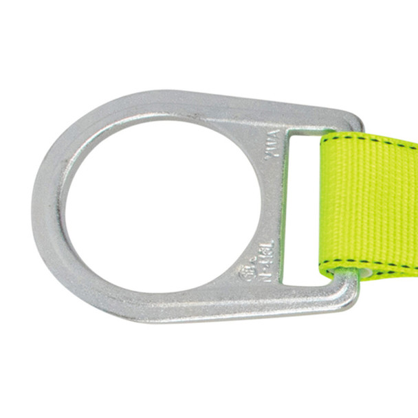 Safewaze 18" D-ring Extender: Soft Loop, D-ring - FS813-LOOP