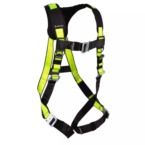Safewaze PRO Harness: 1D, QC Chest, QC Legs (L/XL) - SW280-QC-L/XL