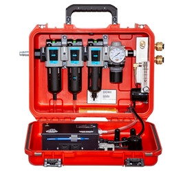 Air Systems Breather Box 30 CFM Grade D Air Filtration Carbon Monoxide 2 Outlets BB30-CO