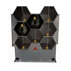 Air Systems Series 24 AIR-KADDY 8 SCBA Cylinder Rack For Vehicles AK24-8