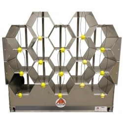 Air Systems Series 40 AIR-KADDY 15 SCBA Cylinder Free Standing Rack AK40-15