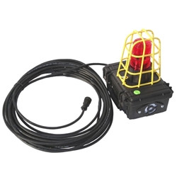 Air Systems Remote Audible Alarm Box With Strobe Light Guard 50 Foot Cable 9-12 Volts DC 50-ALMST