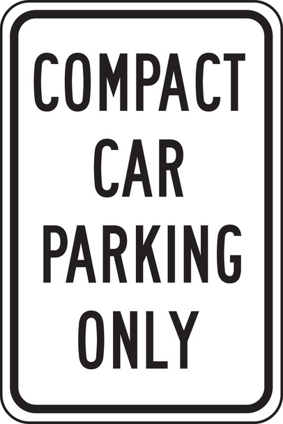 DESIGNATED PARKING SIGNS 18" x 12" Engineer Grade Reflective Aluminum (.080) / - FRP189RA