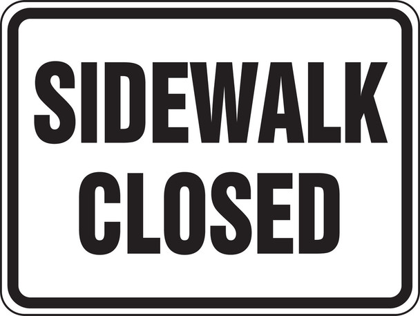 Facility Traffic Sign 12" x 18" High Intensity Prismatic 1/Each - FRR334HP