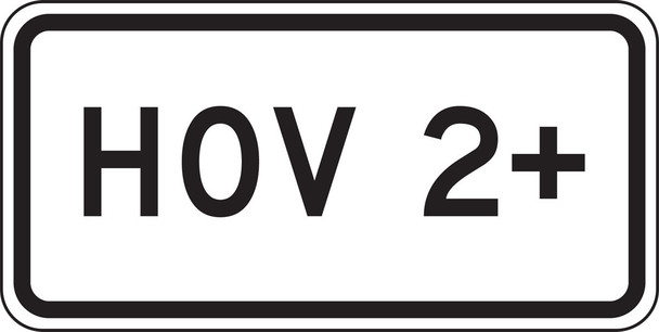 CANADIAN SPECIFIC TRAFFIC SIGN 12" x 24" High Intensity Prismatic 1/Each - FRR645HP