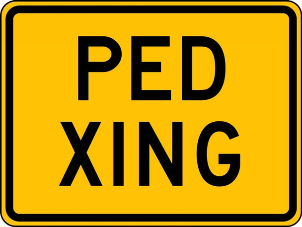 ADVISORY SIGNS 12" x 18" Engineer Grade Reflective Aluminum (.080) 1/Each - FRW476RA