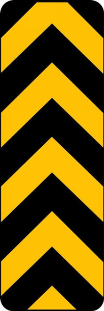 Reflective Object Markers: Dual Diagonal Design 36" x 12" DG High Prism 1/Each - FRW830DP