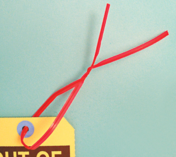 Twist Ties: 12-in. (Red) 12" 2000/Pack - HTT112