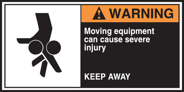 Electrical Safety Labels 2 1/2" x 5" Adhesive Vinyl / - LECN364