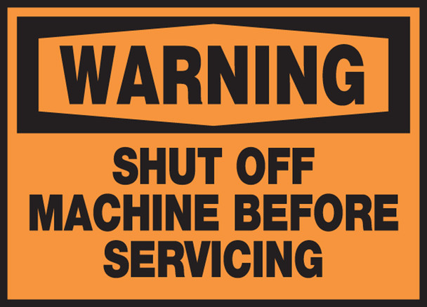 Equipment Safety Labels 3 1/2" x 5" Adhesive Vinyl 5/Pack - LEQM300VSP