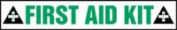Safety Label: First Aid Kit 1" x 6" Adhesive Dura-Vinyl 1/Each - LFSD507
